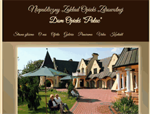 Tablet Screenshot of domopiekipalac.pl